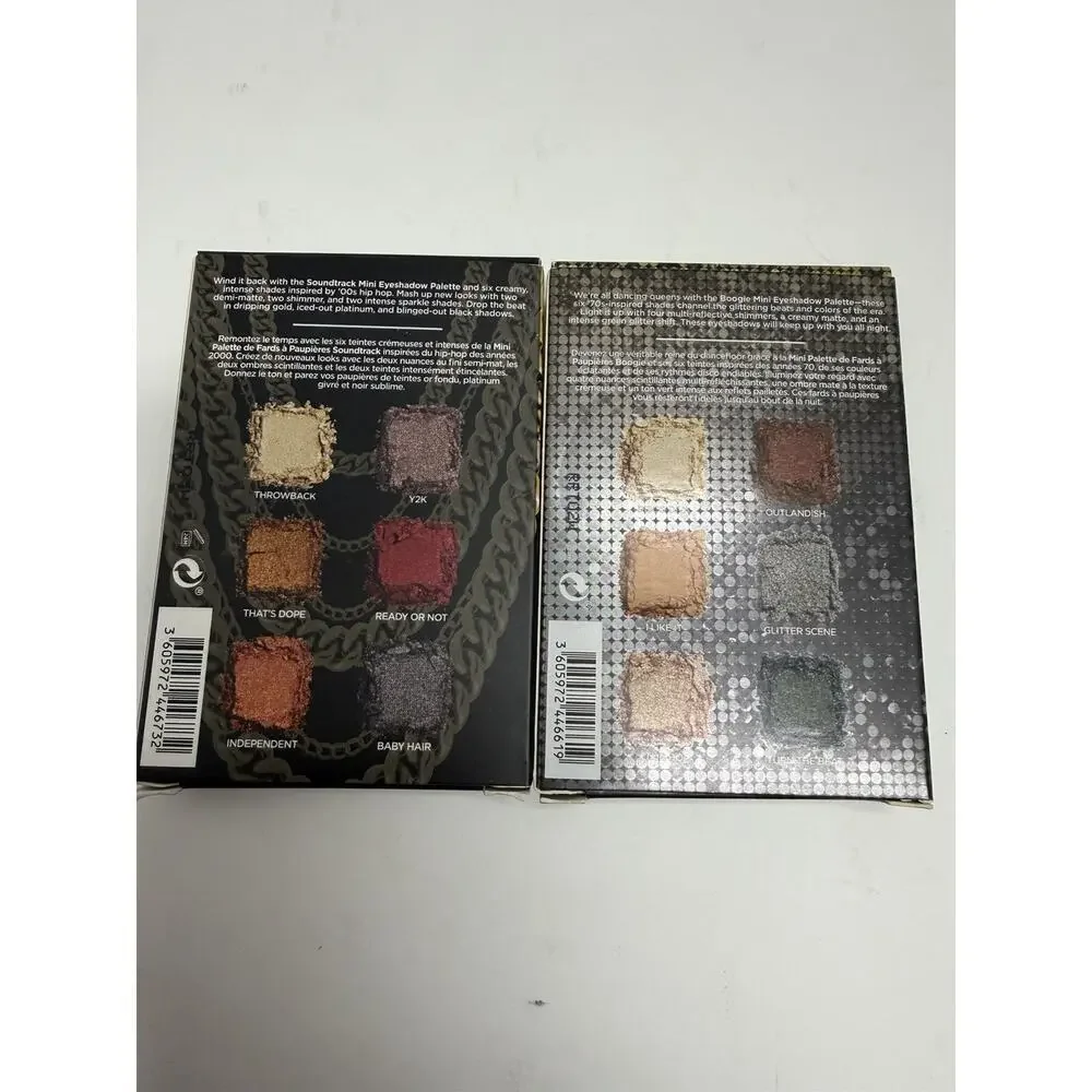 Urban Decay Eye Shadow Palettes Set Of 2 70’s Boogie & 00’s Soundtrack NIB